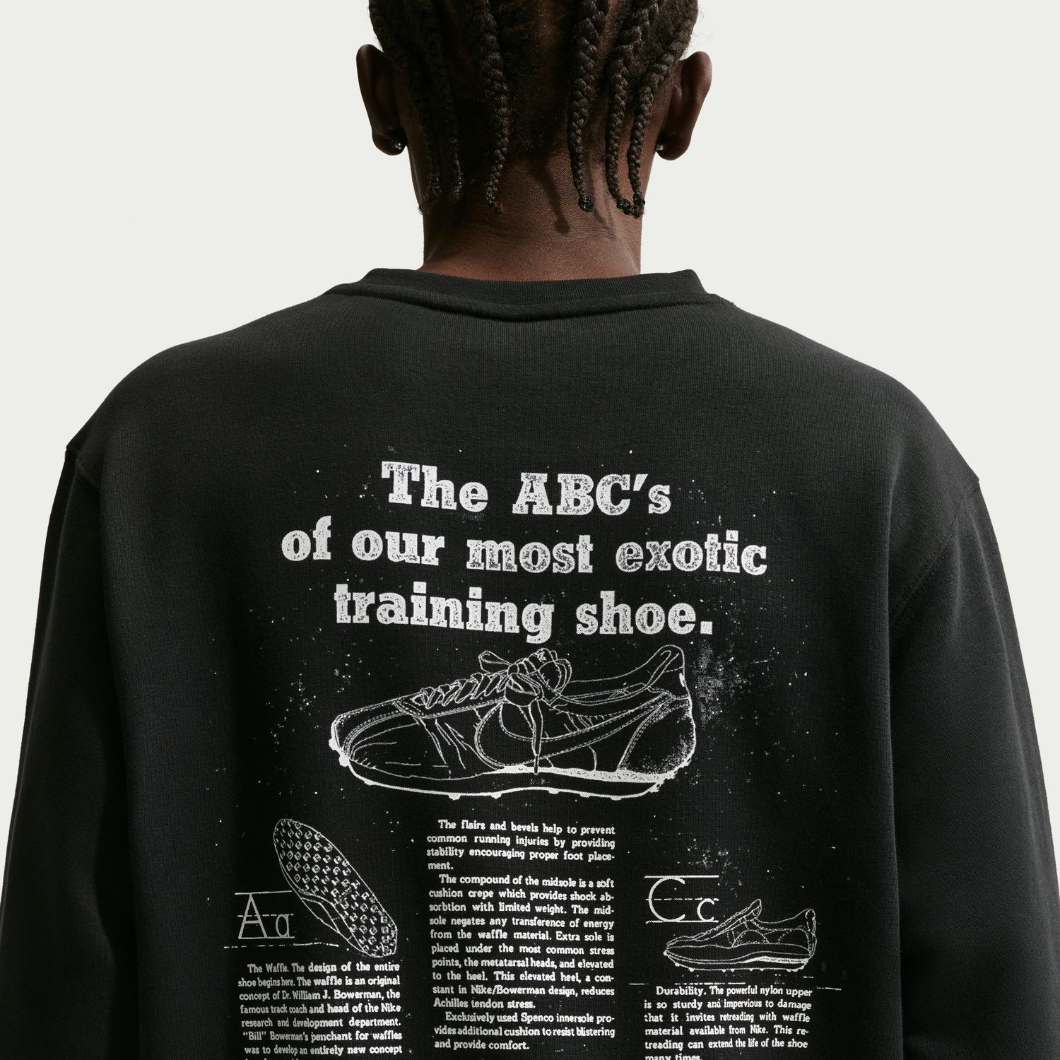 Sweatshirt de homem Sportswear Club Nike Preto-4