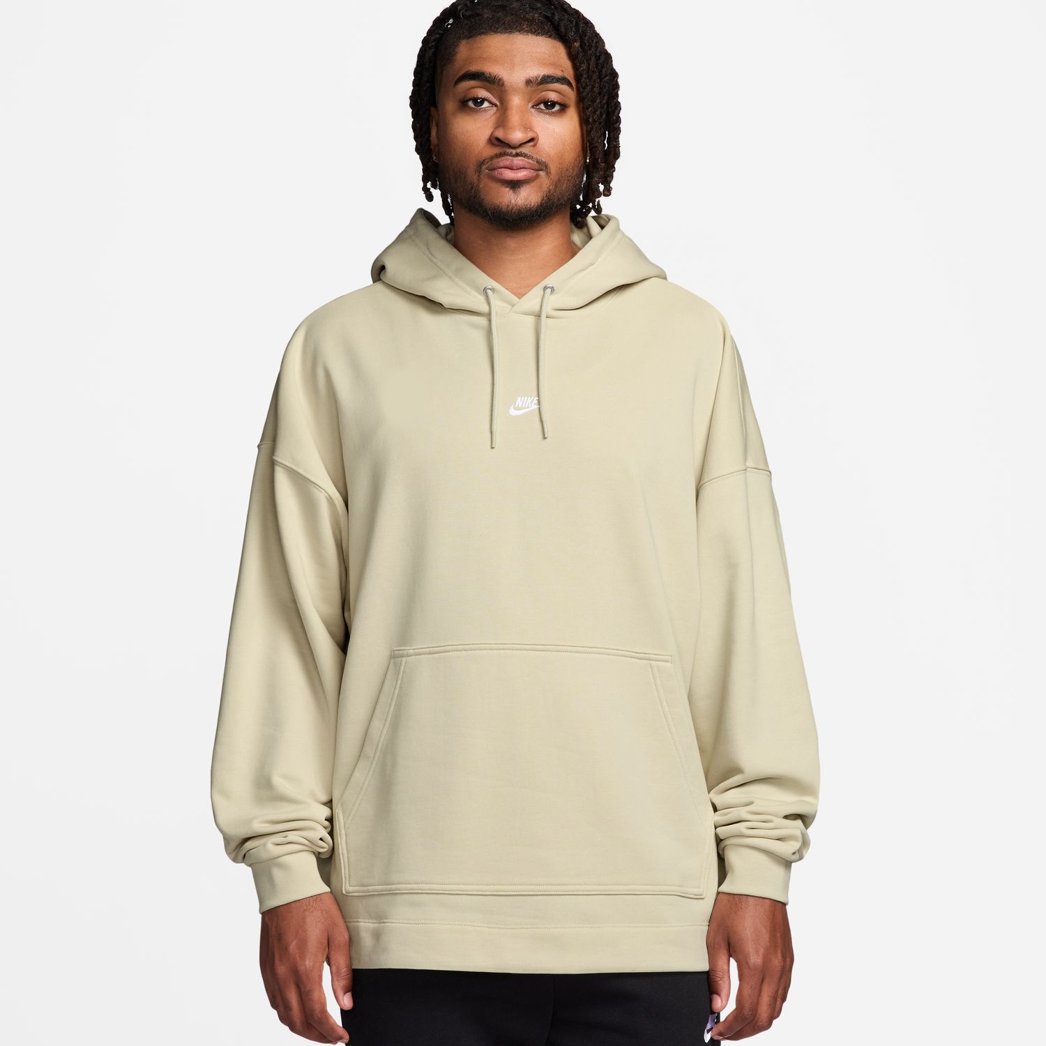 Sweatshirt de homem Sportswear Club Nike Caqui-1