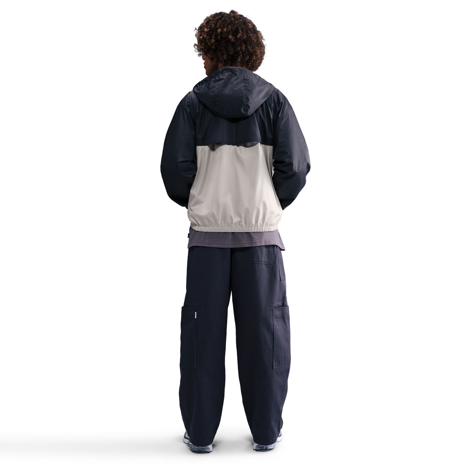 Sweatshirt de Homem Windrunner Preto-2