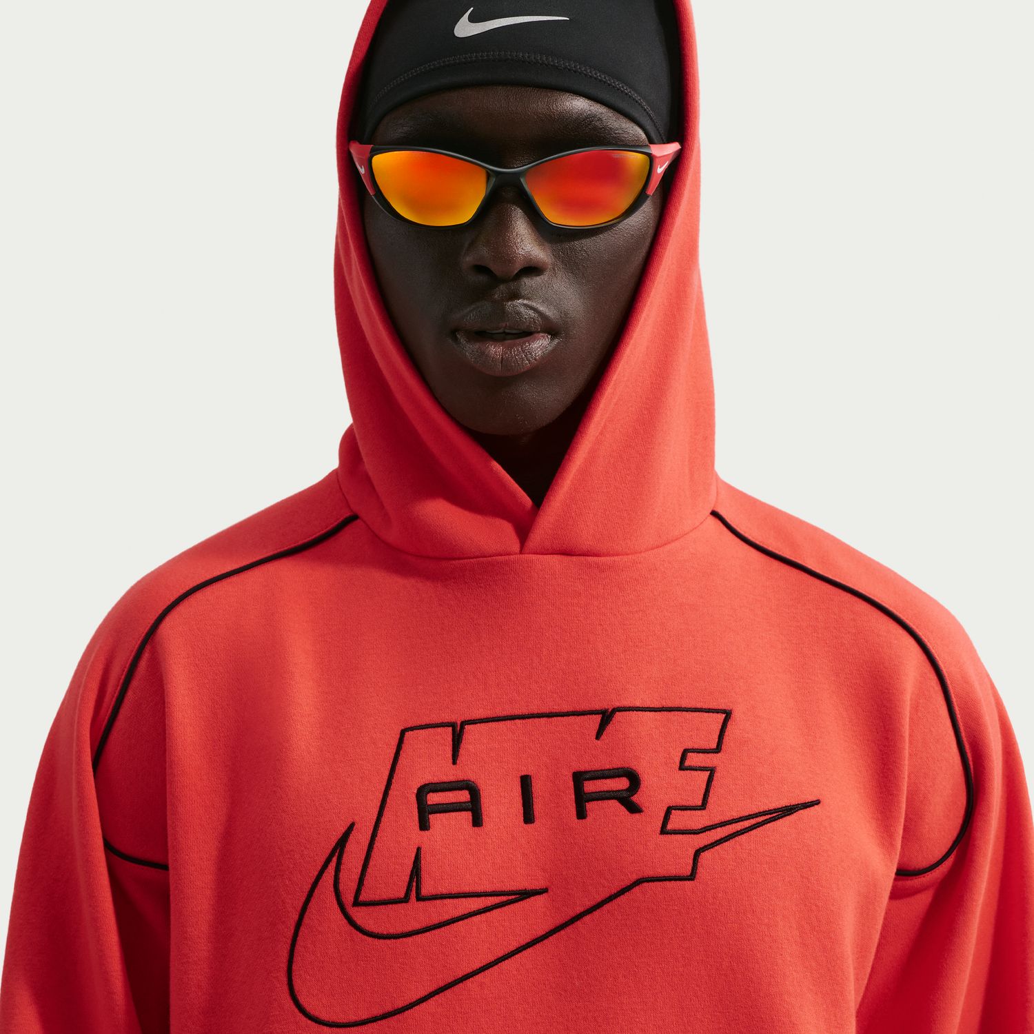 Sweatshirt de Homem Sportswear Air Vermelho-5