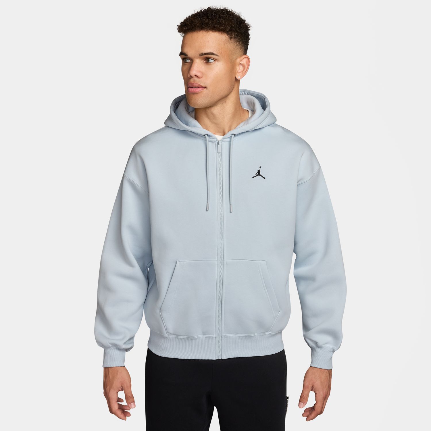 Sweatshirt de Homem Brooklyn Fleece Azul-1
