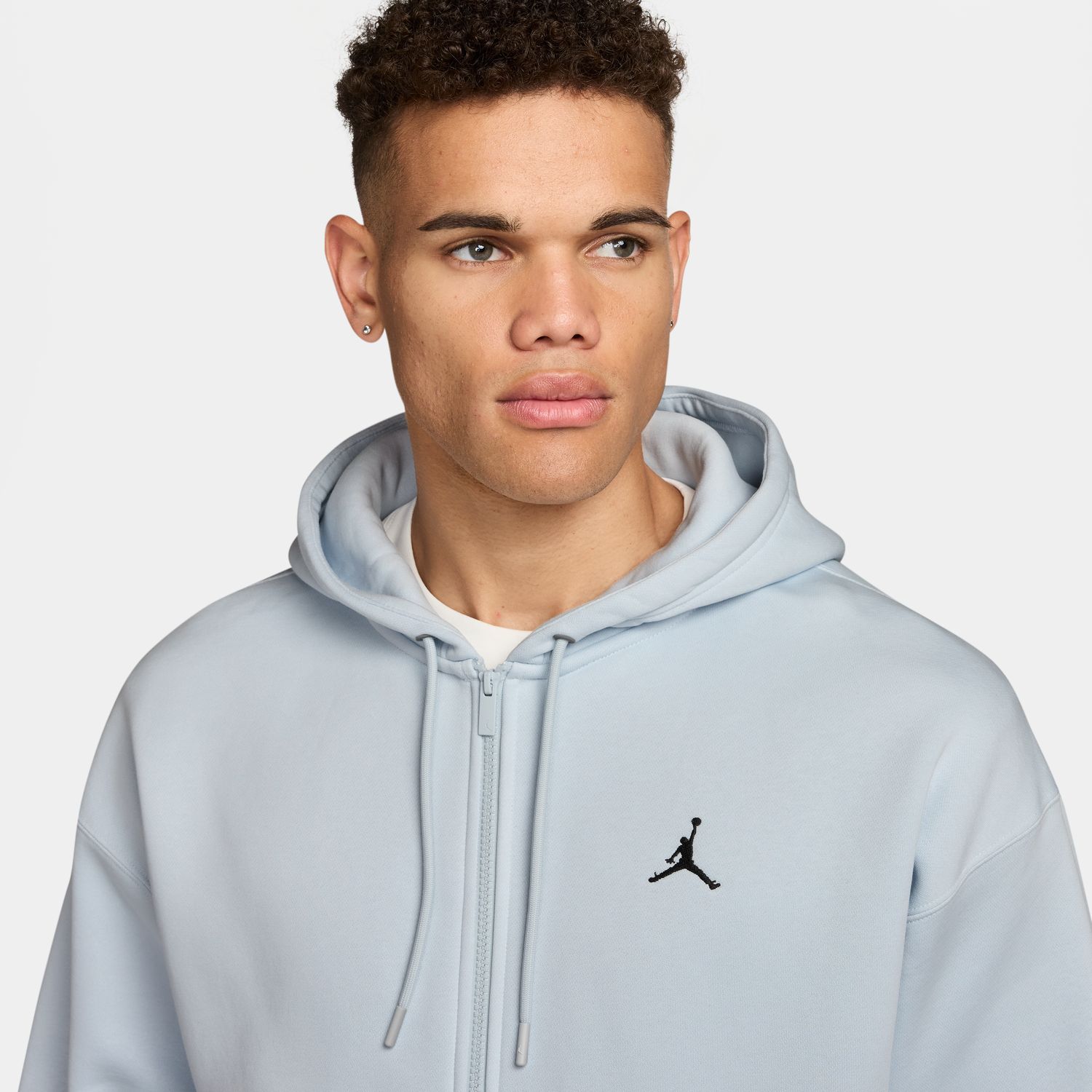 Sweatshirt de Homem Brooklyn Fleece Azul-3