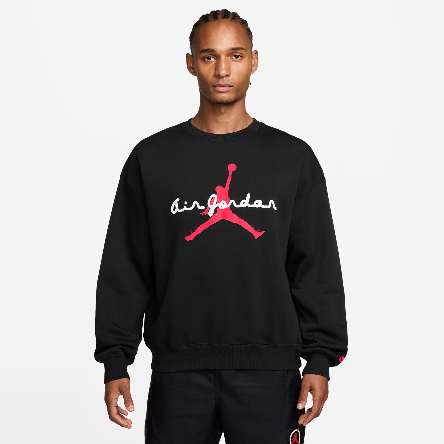 Sweatshirt de Homem Brooklyn Preto-1