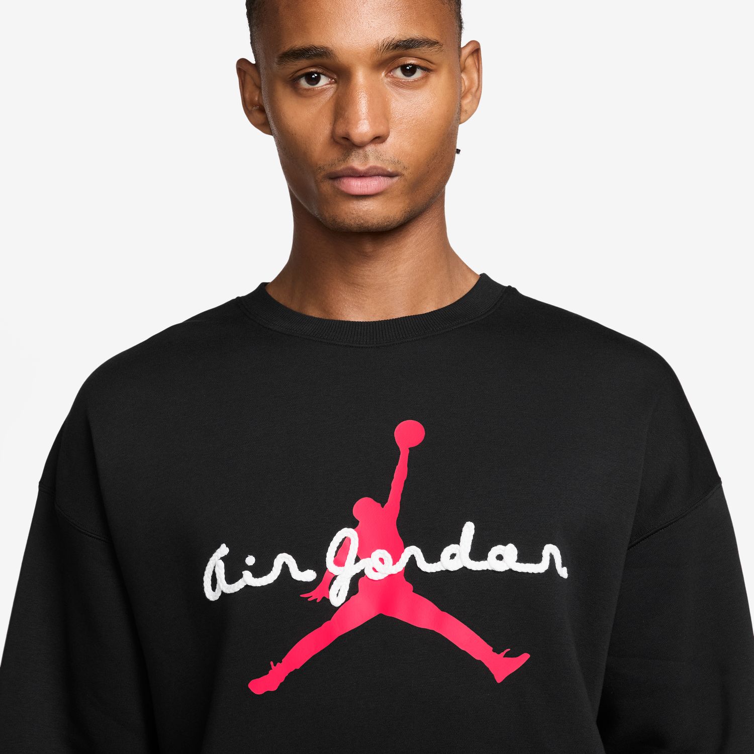 Sweatshirt de Homem Brooklyn Preto-3