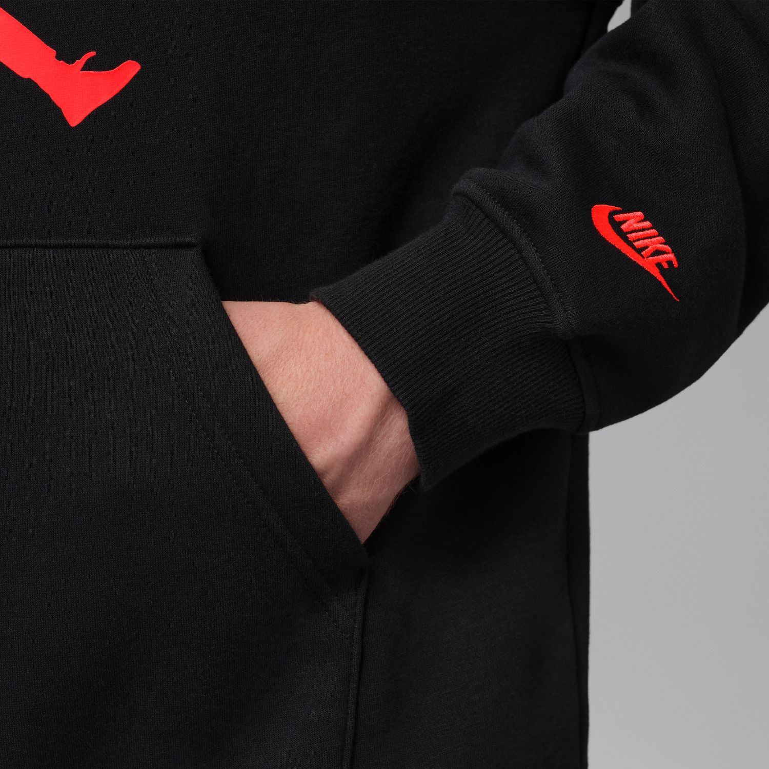 Sweatshirt de Homem Brooklyn Fleece Preto-5