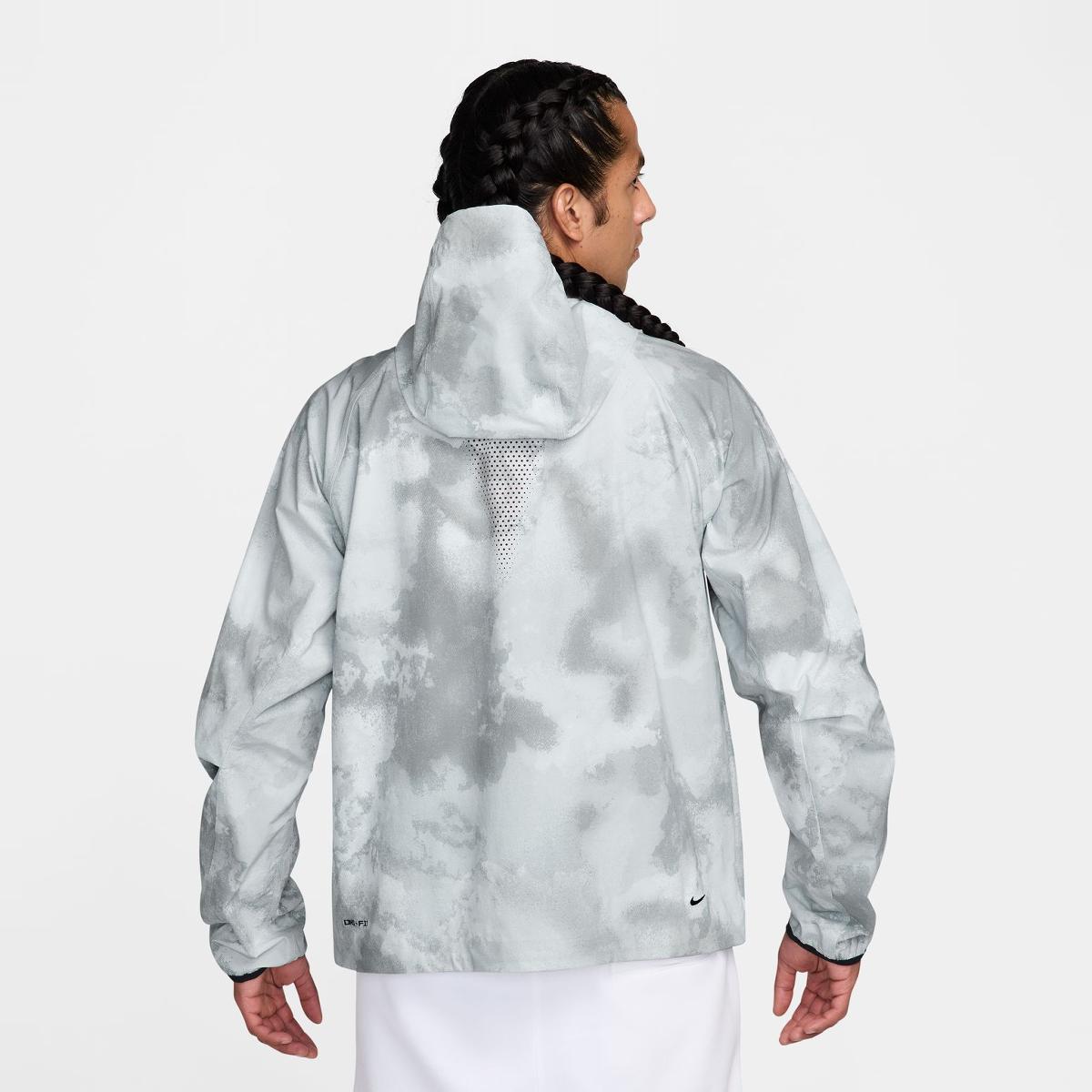 Imagen 2 de Sudadera de hombre DF Tech Woven Aop Nike - Gris Gris