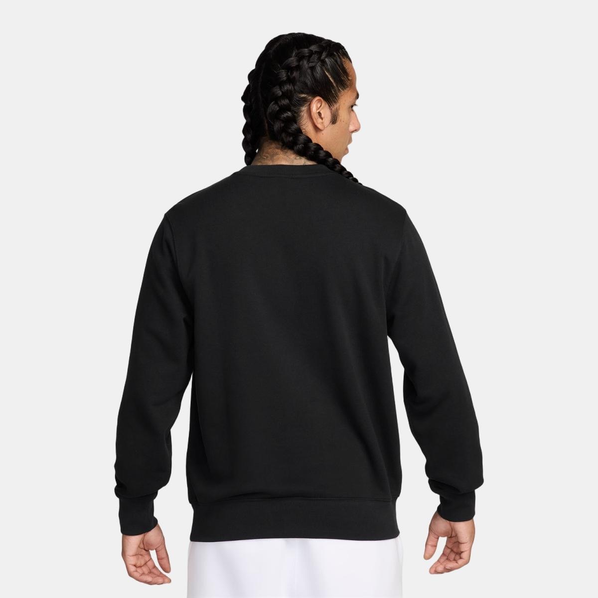 Sweatshirt de homem Sportswear Club Nike Preto-2