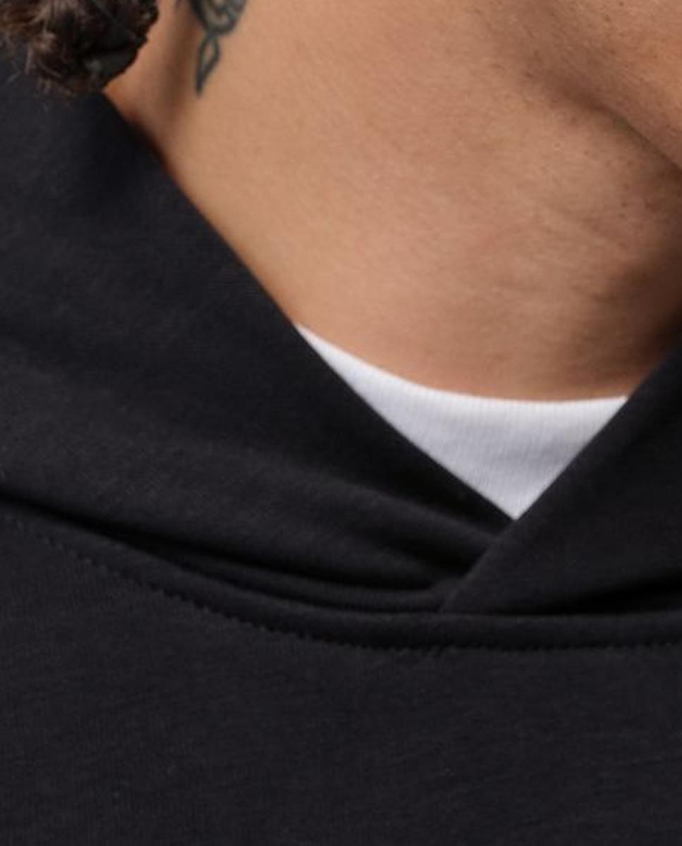 Sweatshirt de Homem Brooklyn Preto-3