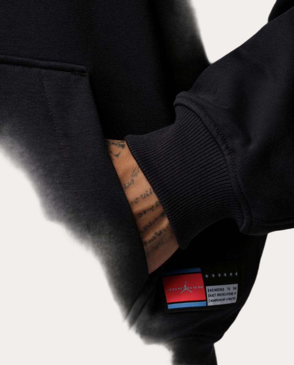 Sweatshirt de Homem Brooklyn Preto-6