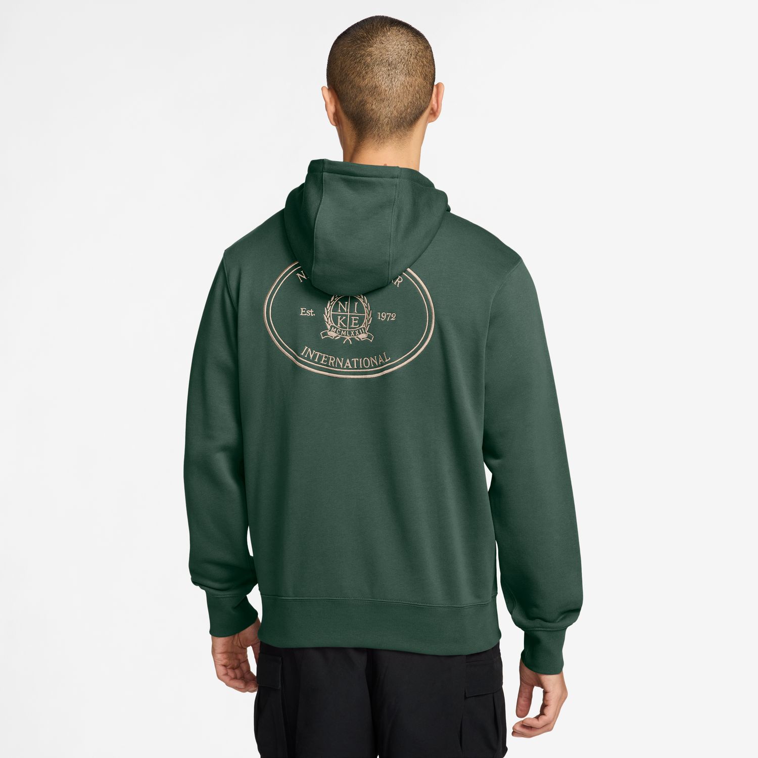 Imagen 2 de Sudadera de hombre M Nk Club Ft Hoody Ncc Nike - Verde Verde