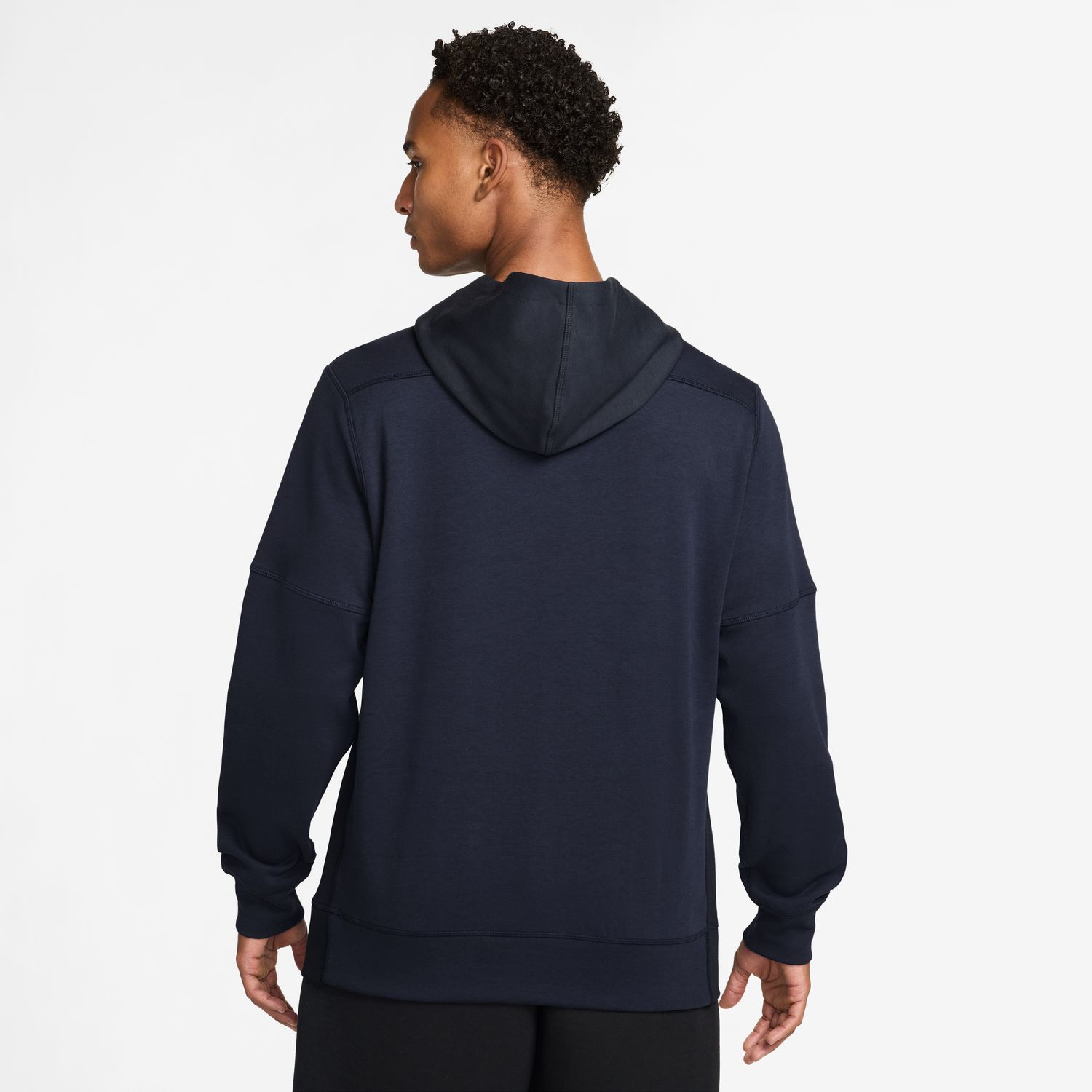 Sweatshirt de Homem M Nk Club Varsity Hoodie Azul-2
