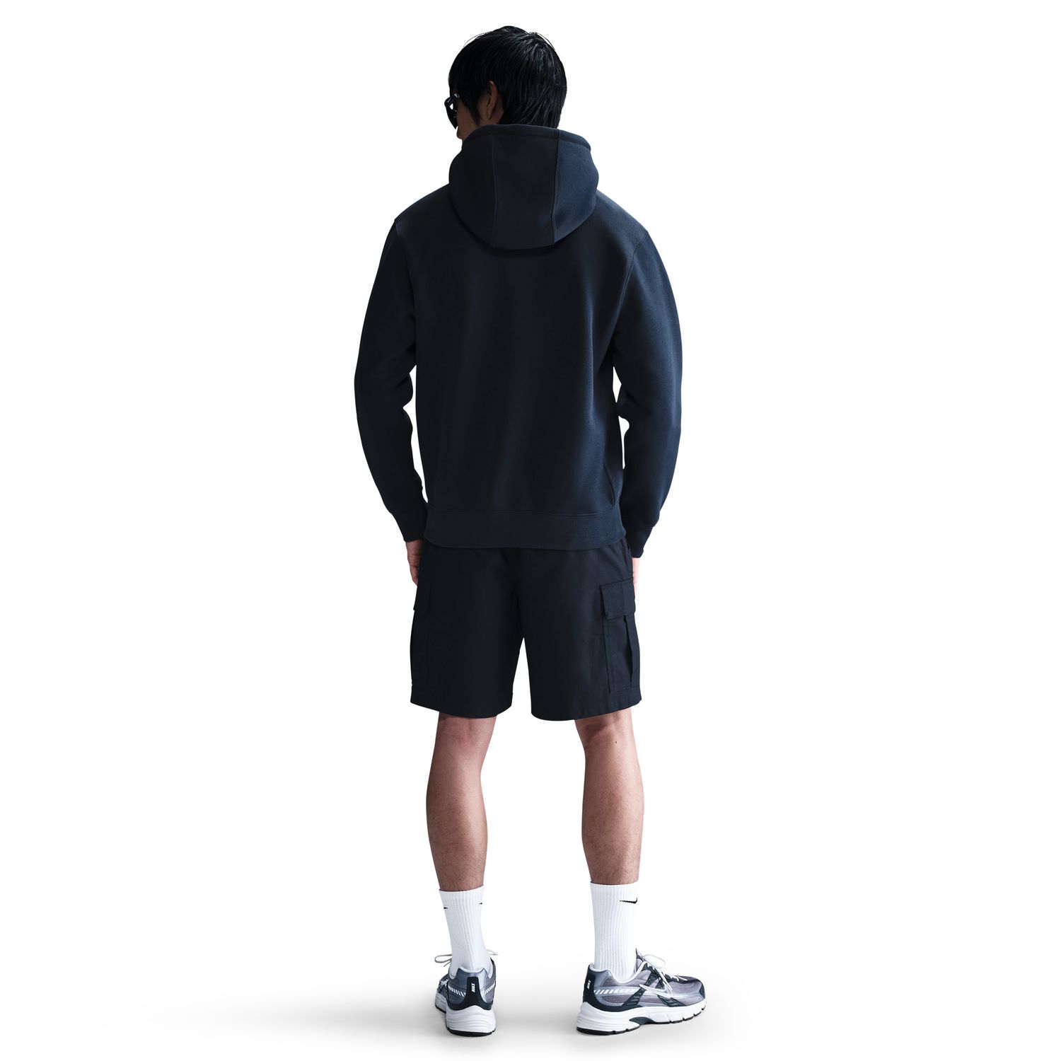 Sweatshirt de Homem M Nk Club Bb Fz Hoodie Azul-2