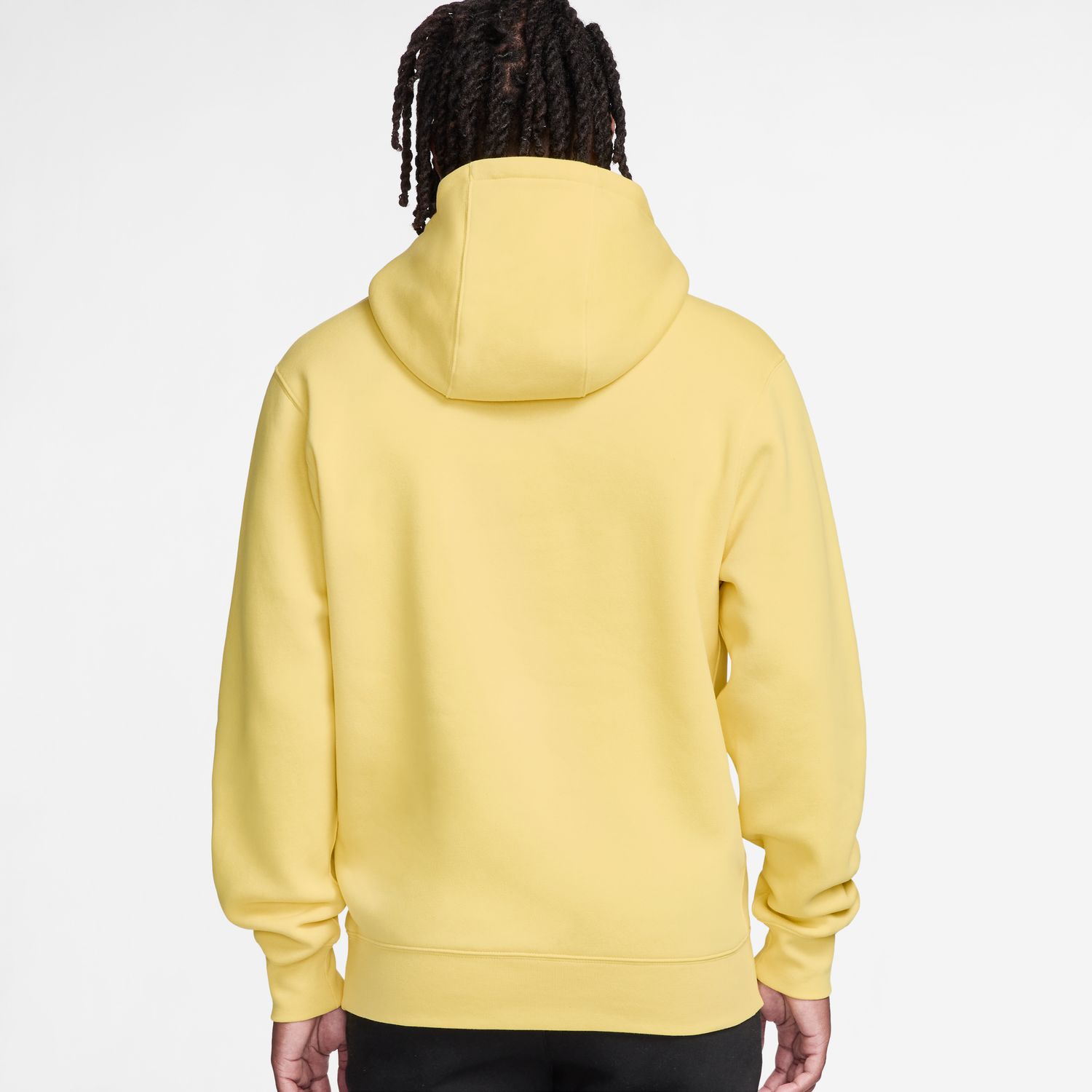 Sudadera de hombre M Nk Club Bb Po Hoodie Nike - Amarillo Amarillo-2