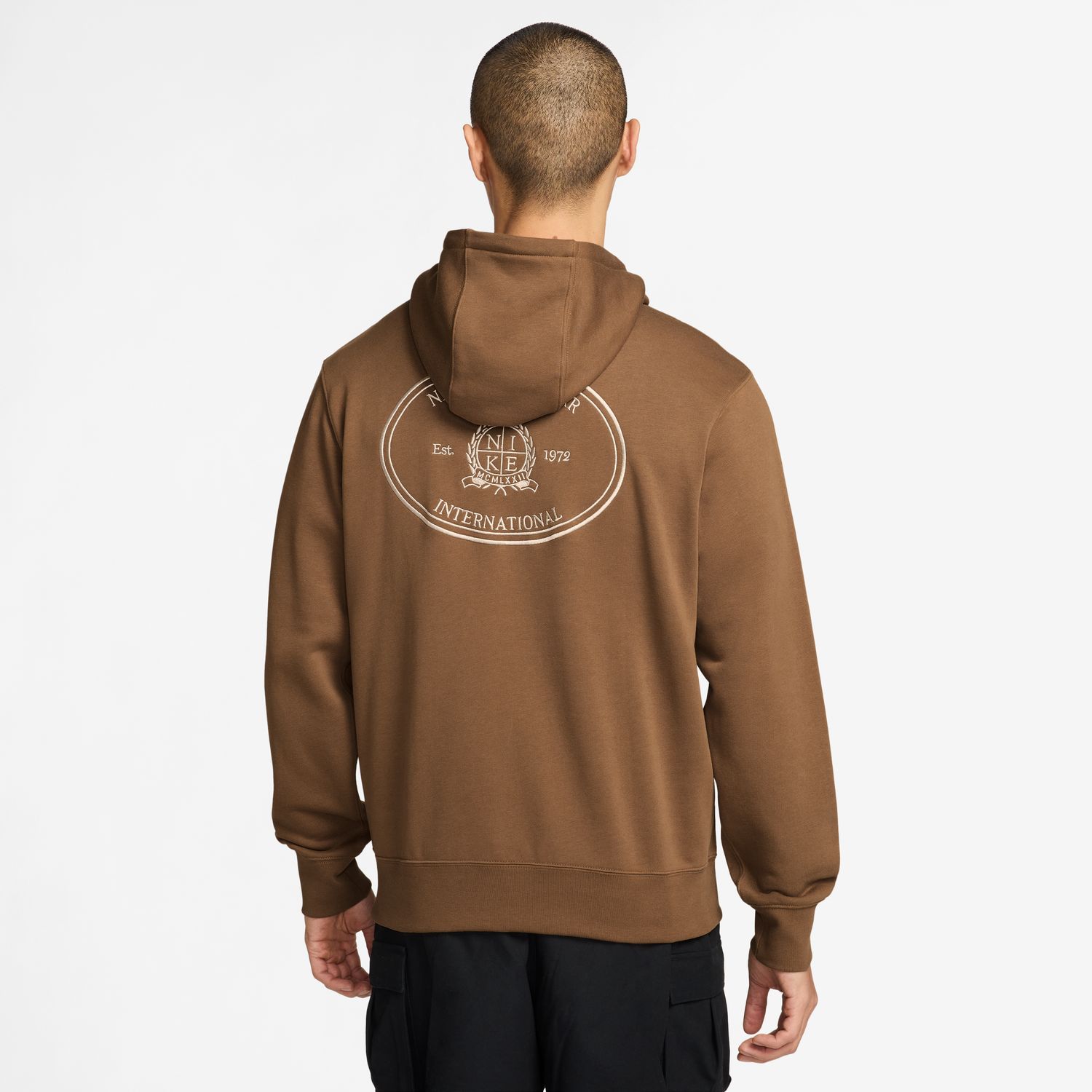 Sweatshirt de Homem M Nk Club Ft Hoody Ncc Castanho-2