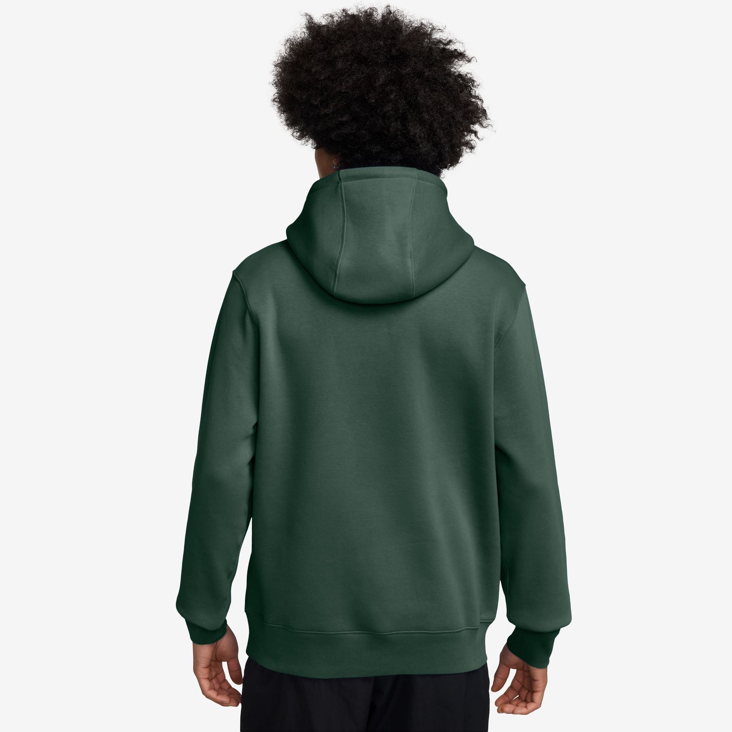Sweatshirt de Homem M Nk Club Bb Po Hoodie Verde-2