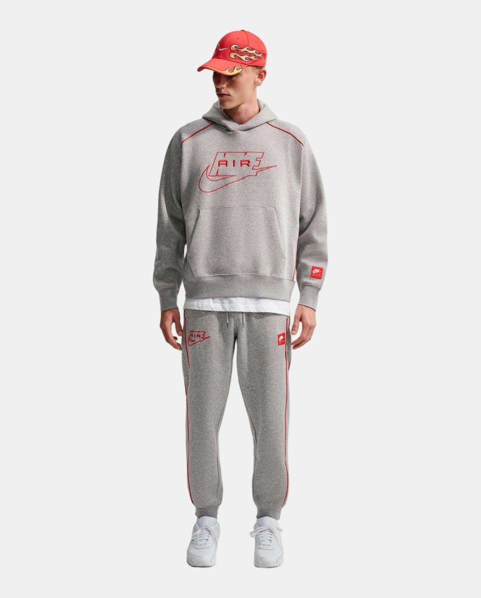 Sweatshirt de Homem M NK AIR PO HDY Cinzento-3
