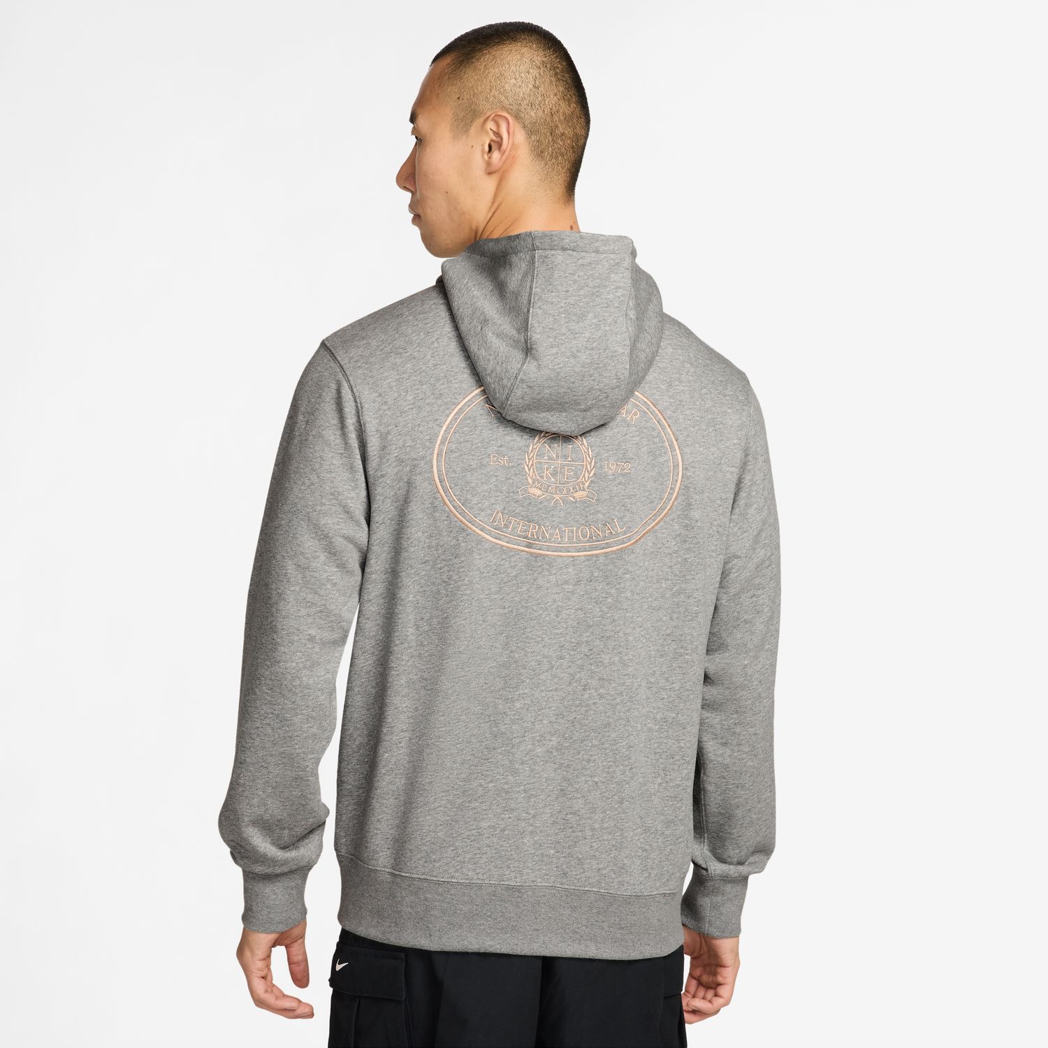 Sweatshirt de Homem M Nk Club Ft Hoody Ncc Cinzento-2