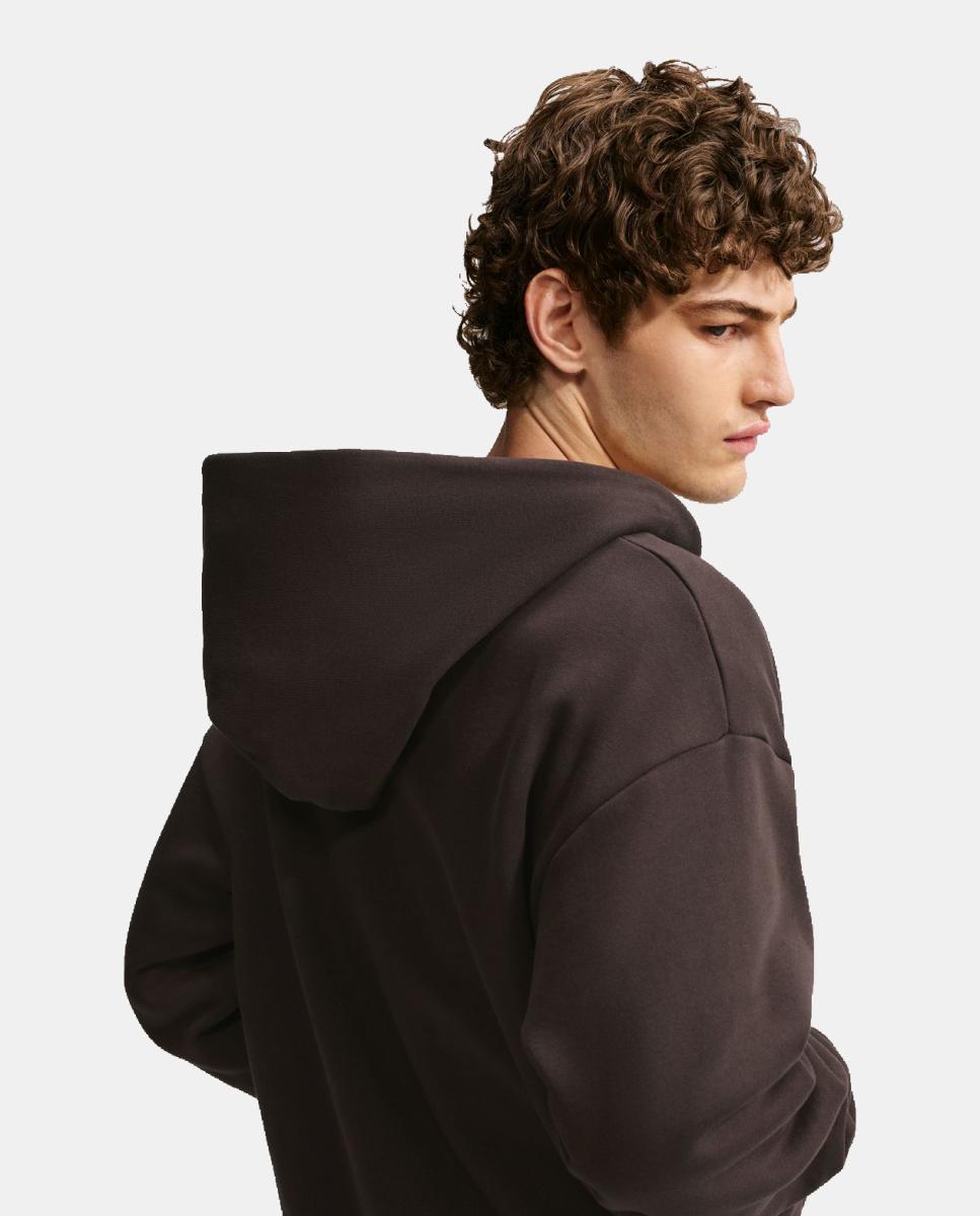 Sudadera de hombre Solo Fleece Nike - Marrón Marrón-4