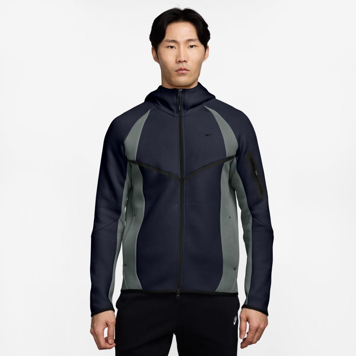 Sudadera de hombre Tech Nike - Azul oscuro Azul oscuro-1