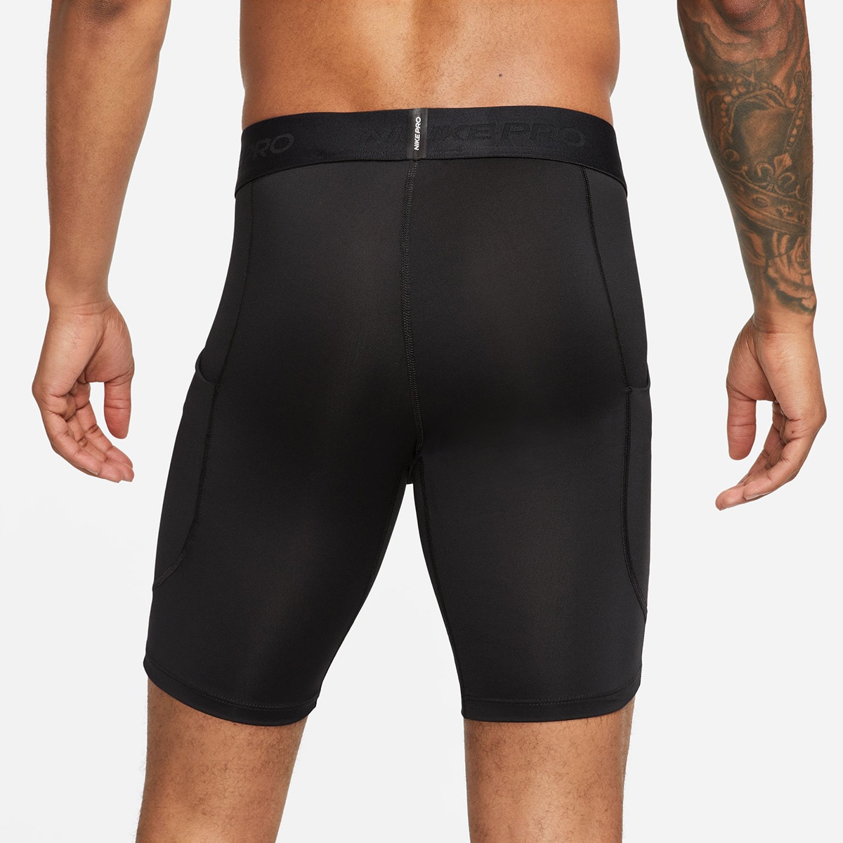 Leggings Tipo Calções de Homem Pro DF Preto-2