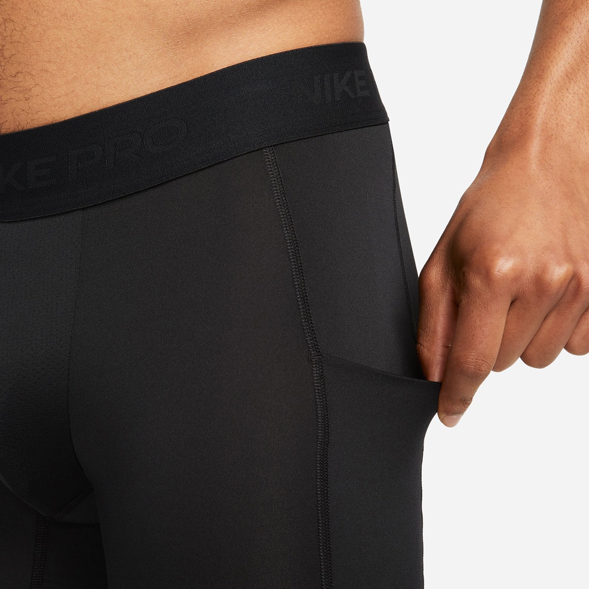 Leggings Tipo Calções de Homem Pro DF Preto-4