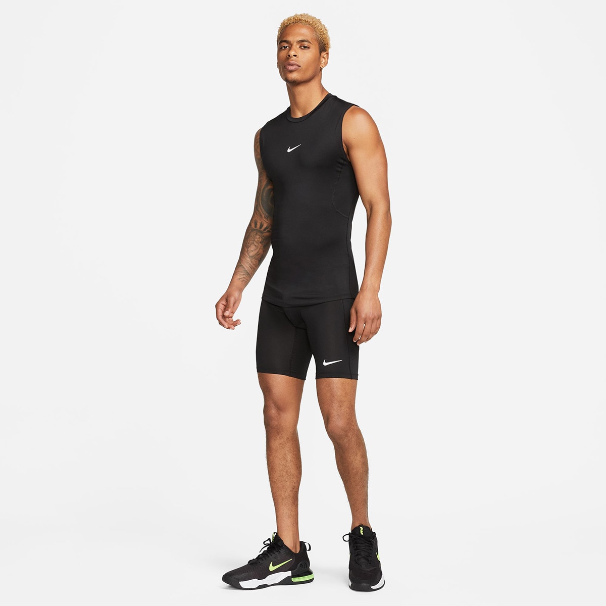 Leggings Tipo Calções de Homem Pro DF Preto-6