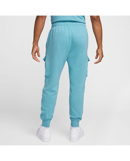 Calças de Homem Air Cargo Fleece Turquesa-2