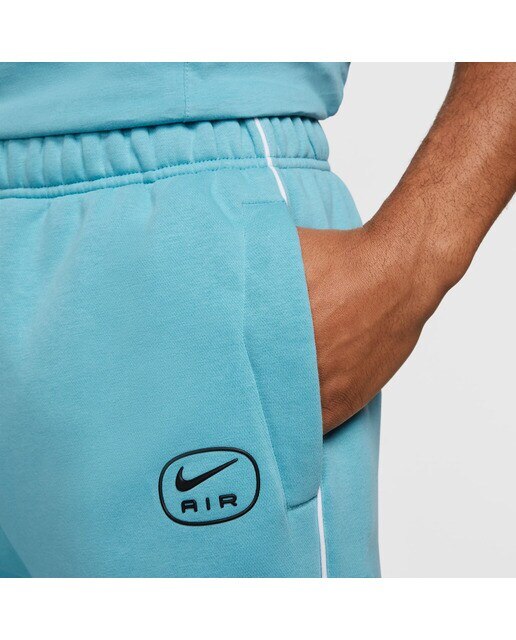 Calças de Homem Air Cargo Fleece Turquesa-5