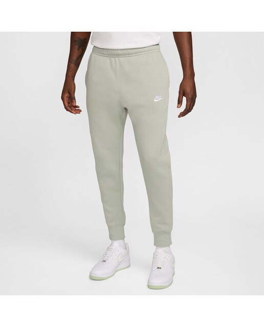 Calças de homem Sportswear Club Fleece Nike Verde-1