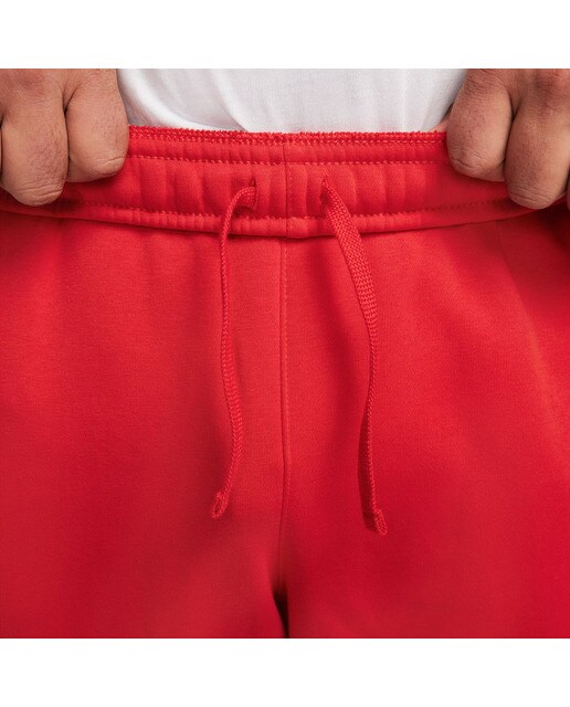 Calças de homem Sportswear Club Fleece Nike Vermelho-3