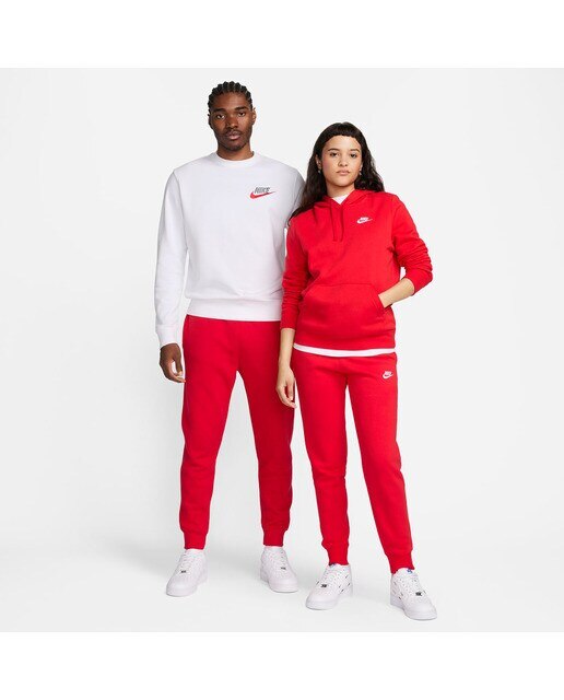 Calças de homem Sportswear Club Fleece Nike Vermelho-5