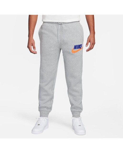 Calças de Homem Club Fleece Cinzento-1