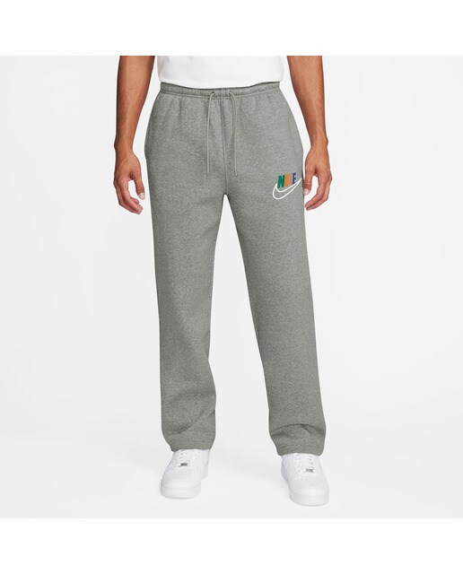 Calças de Homem Club Fleece Cinzento-1