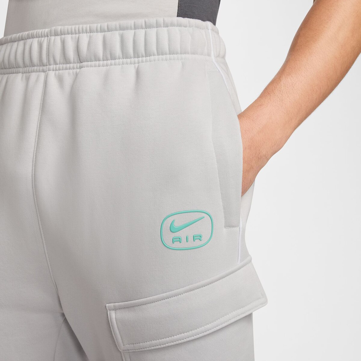 Calças de homem Air Nike Cinzento-claro-3