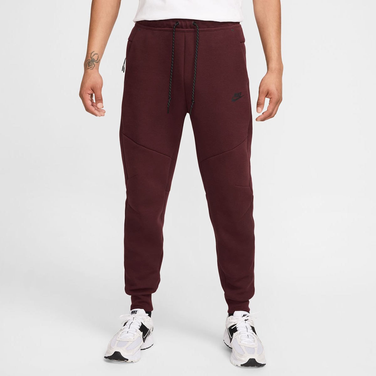 Calças de homem Tech Nike Bordeaux-1