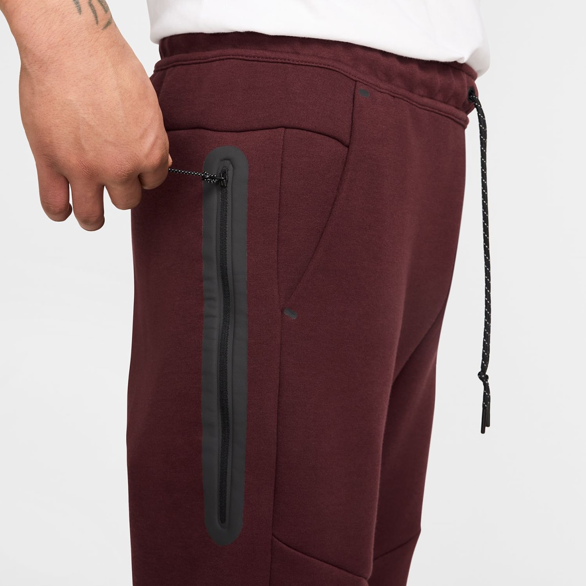 Calças de homem Tech Nike Bordeaux-6