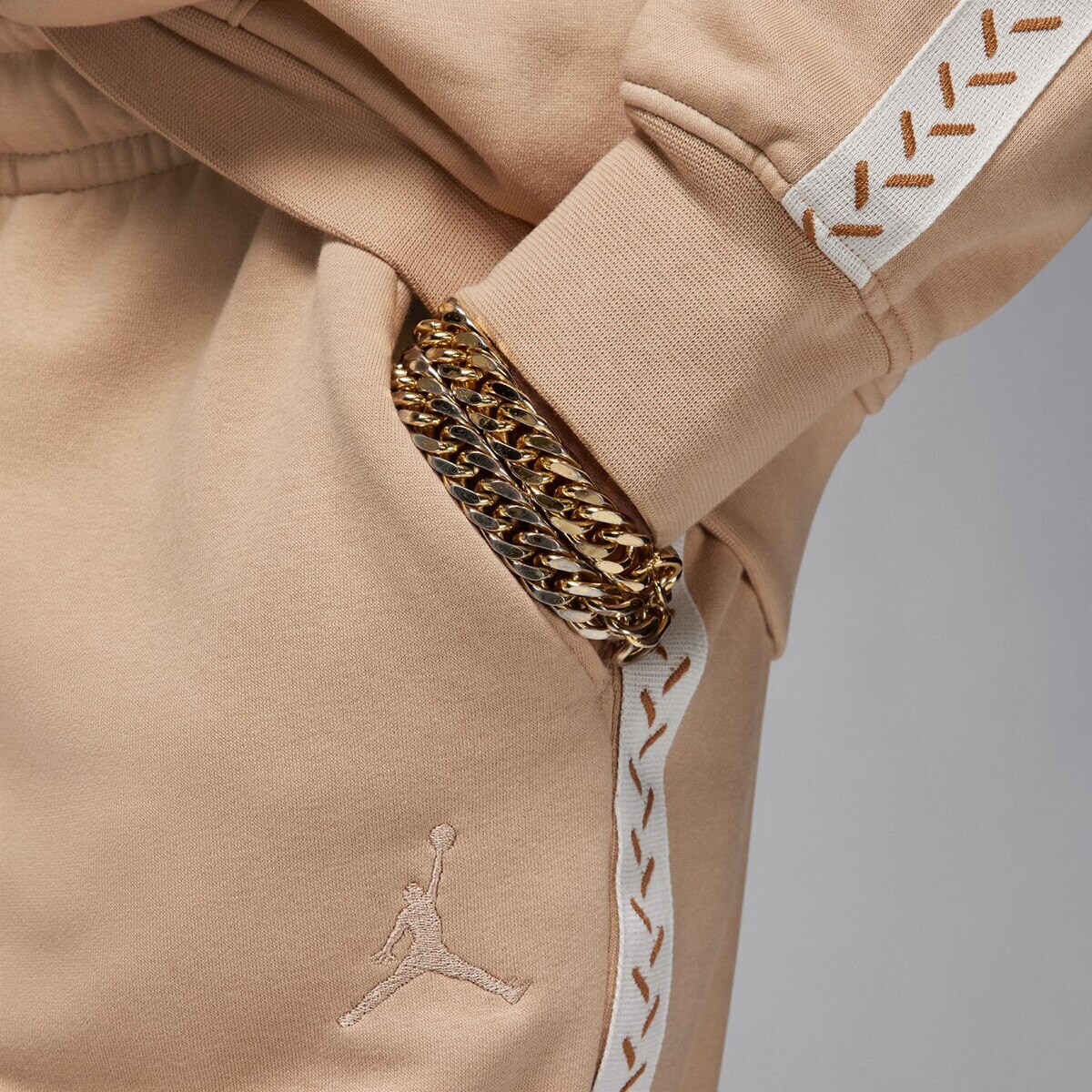 Calças de Homem FLT MVP Castanho-3