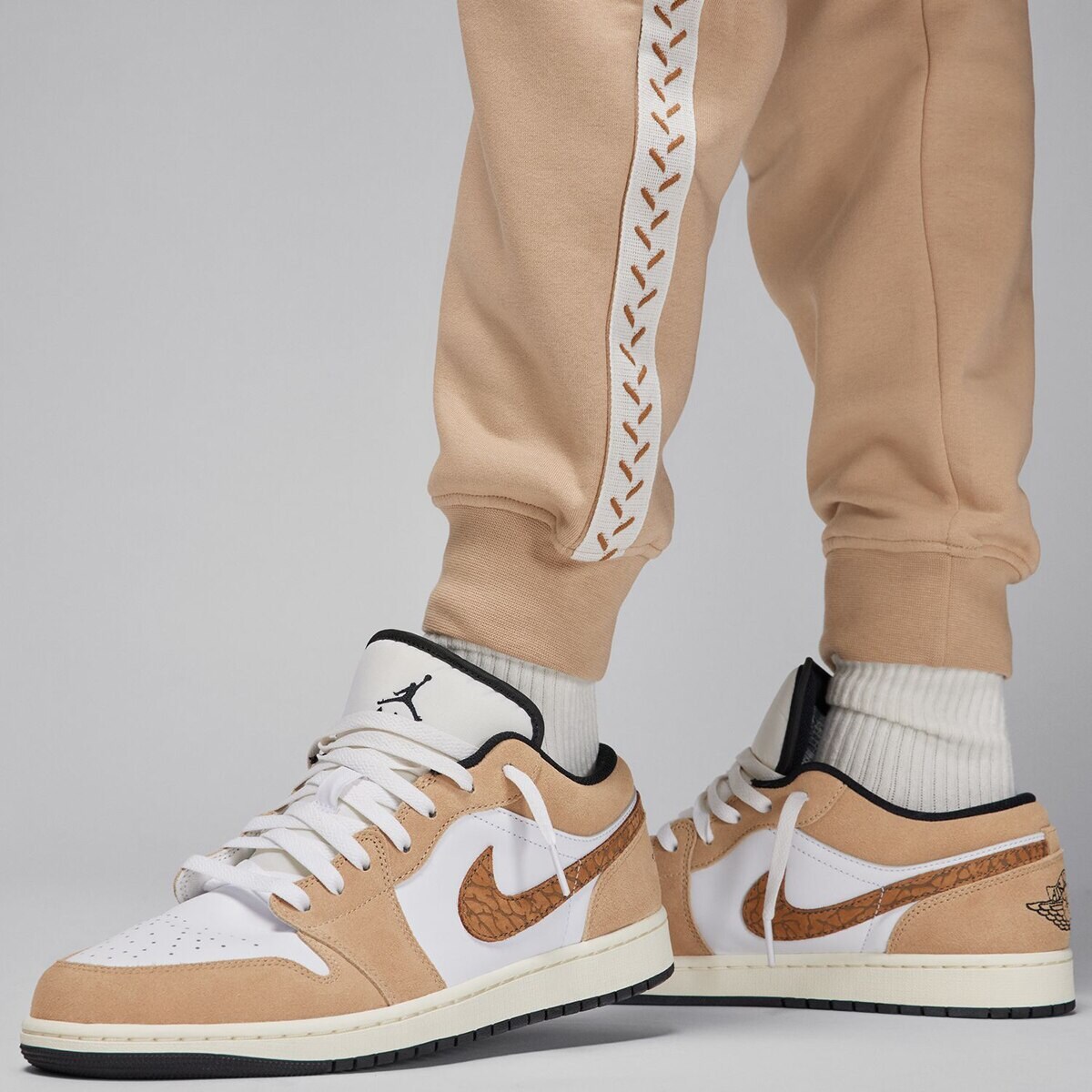 Calças de Homem FLT MVP Castanho-5