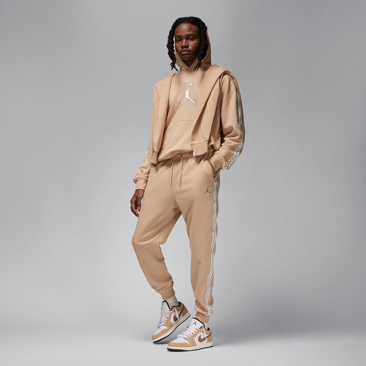 Calças de Homem FLT MVP Castanho-6