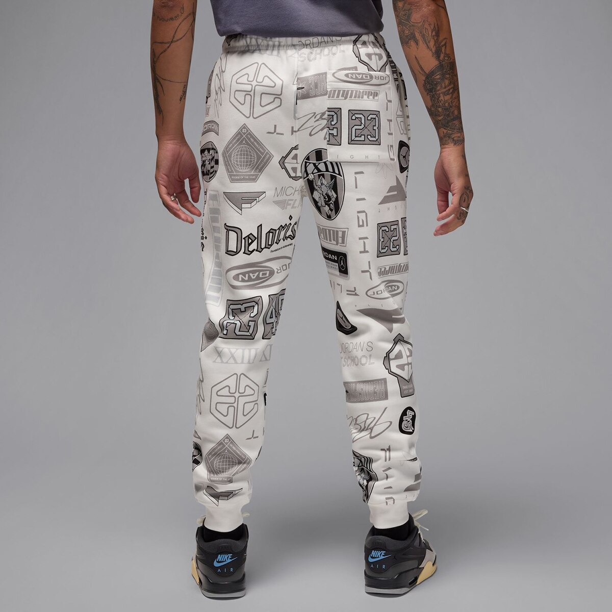 Calças de Homem Essentials AOP Estampado-2