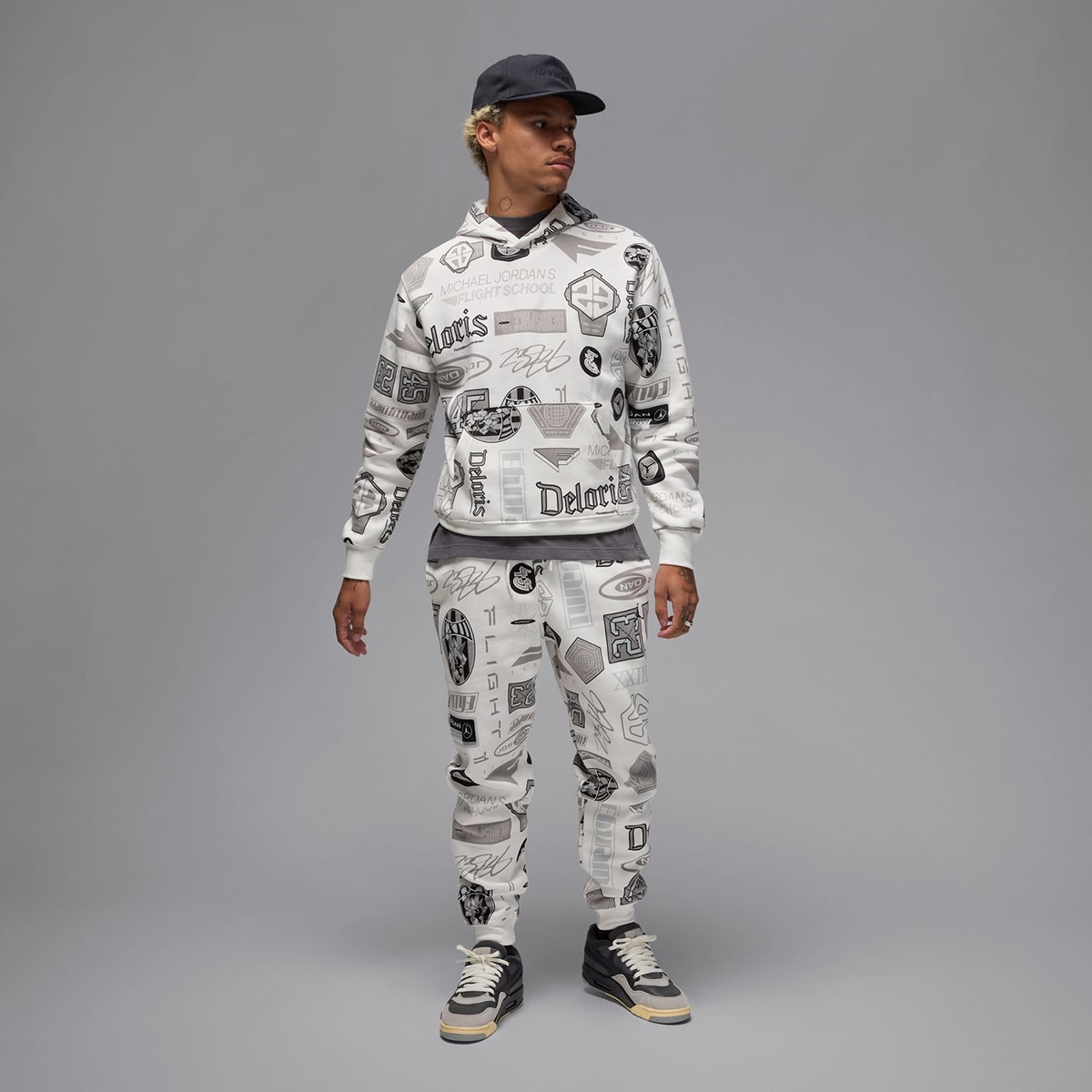 Calças de Homem Essentials AOP Estampado-6