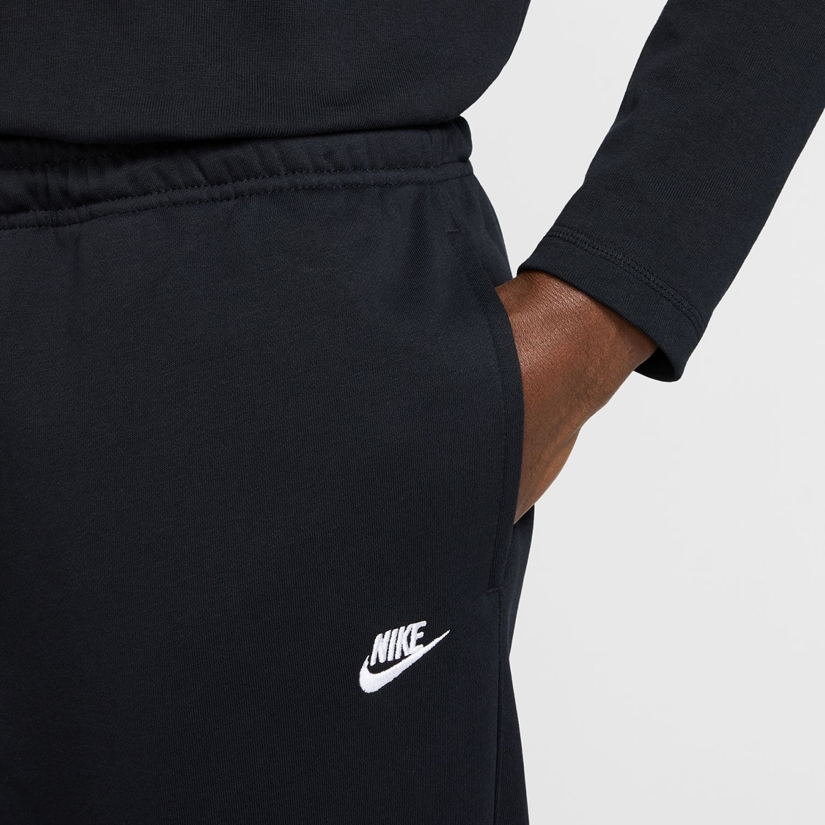 Calças de homem Sportswear Club Nike Preto-3