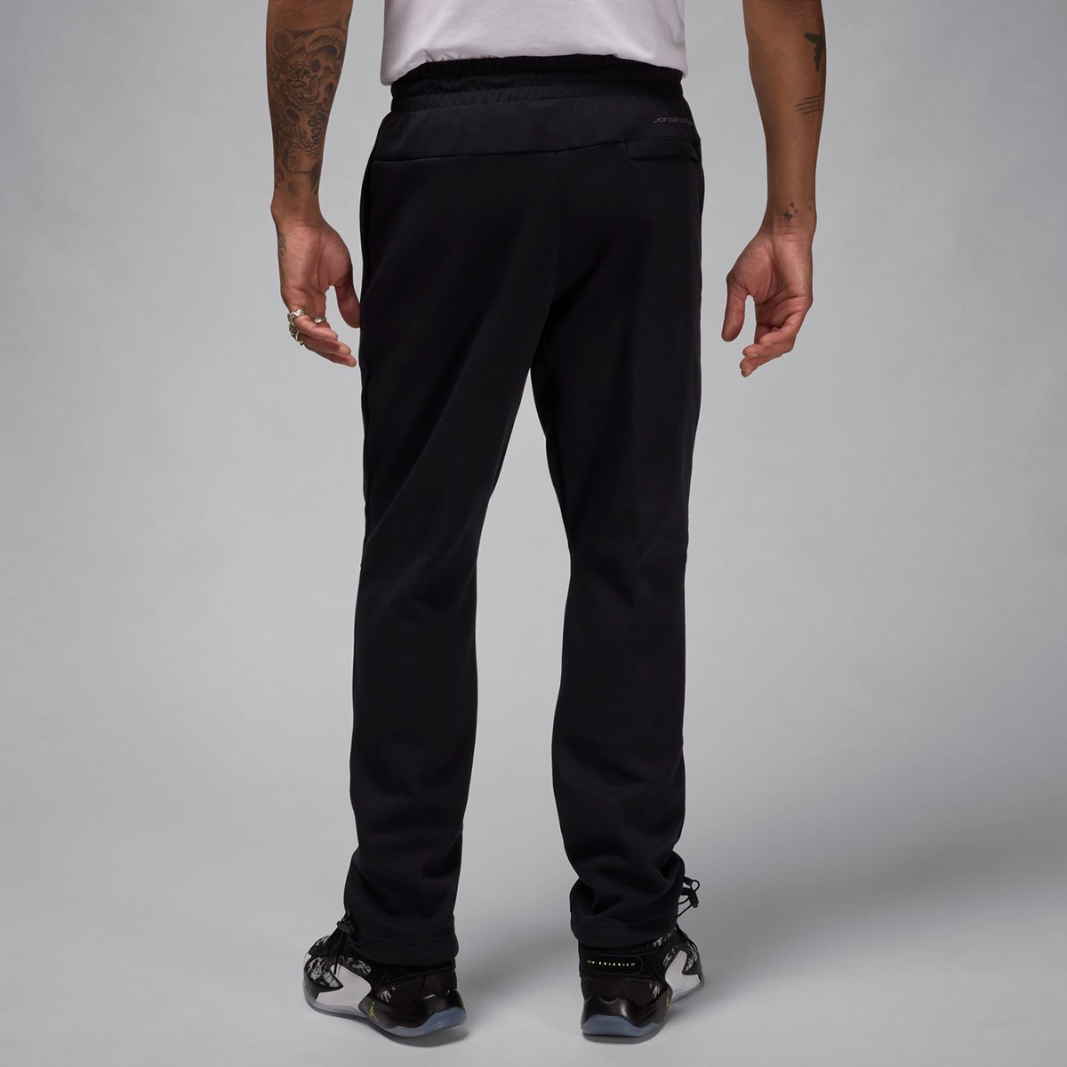 Calças de Homem M J Dri-FIT Sprt Hoop Flc Pant Preto-2