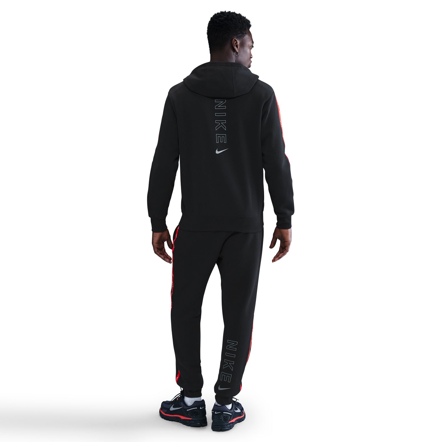 Calças de Homem Sportswear Cs Jogger Flc Bb Preto-2