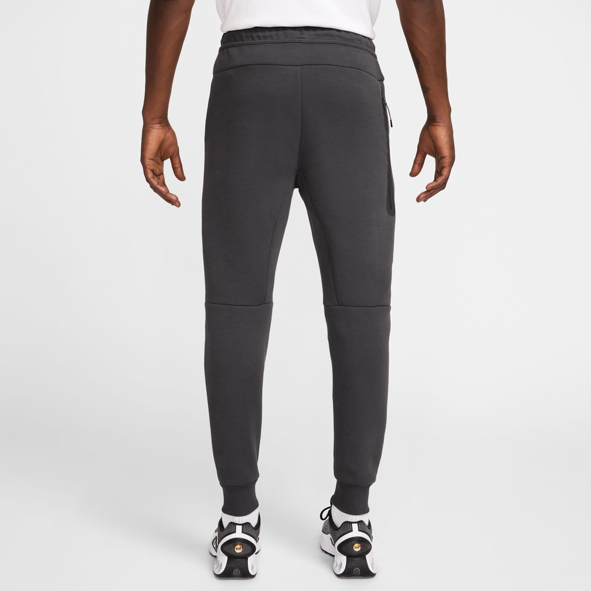 Calças de homem Tech Nike Cinzento-2