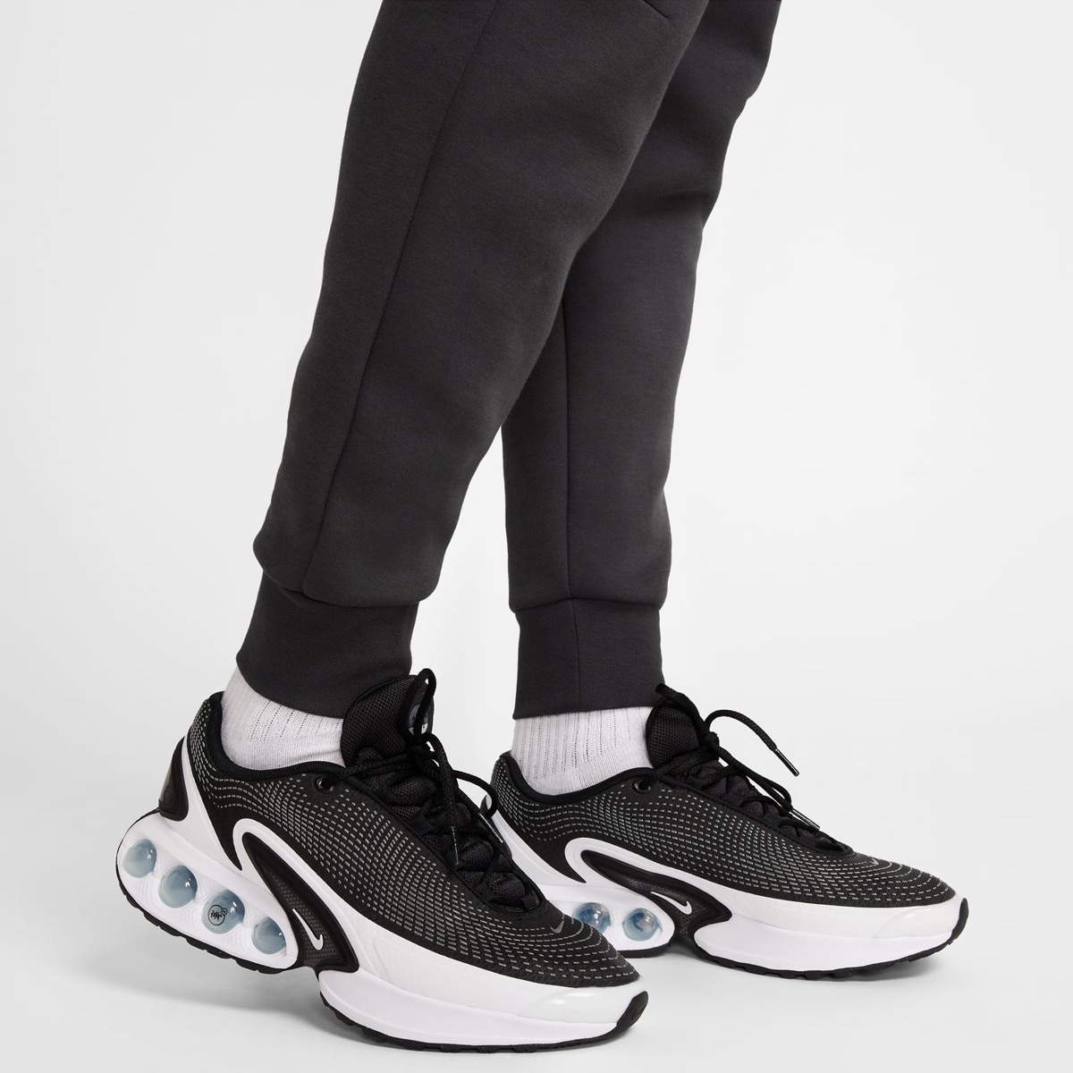 Calças de homem Tech Nike Cinzento-8