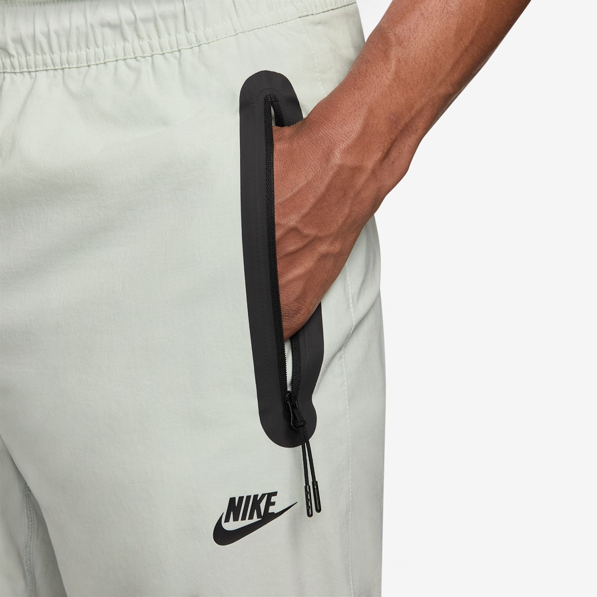 Calças de homem Tech Nike Cinzento-3