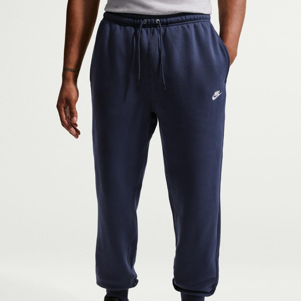 Calças de Homem M NK CLUB BB JOGGER Azul-2