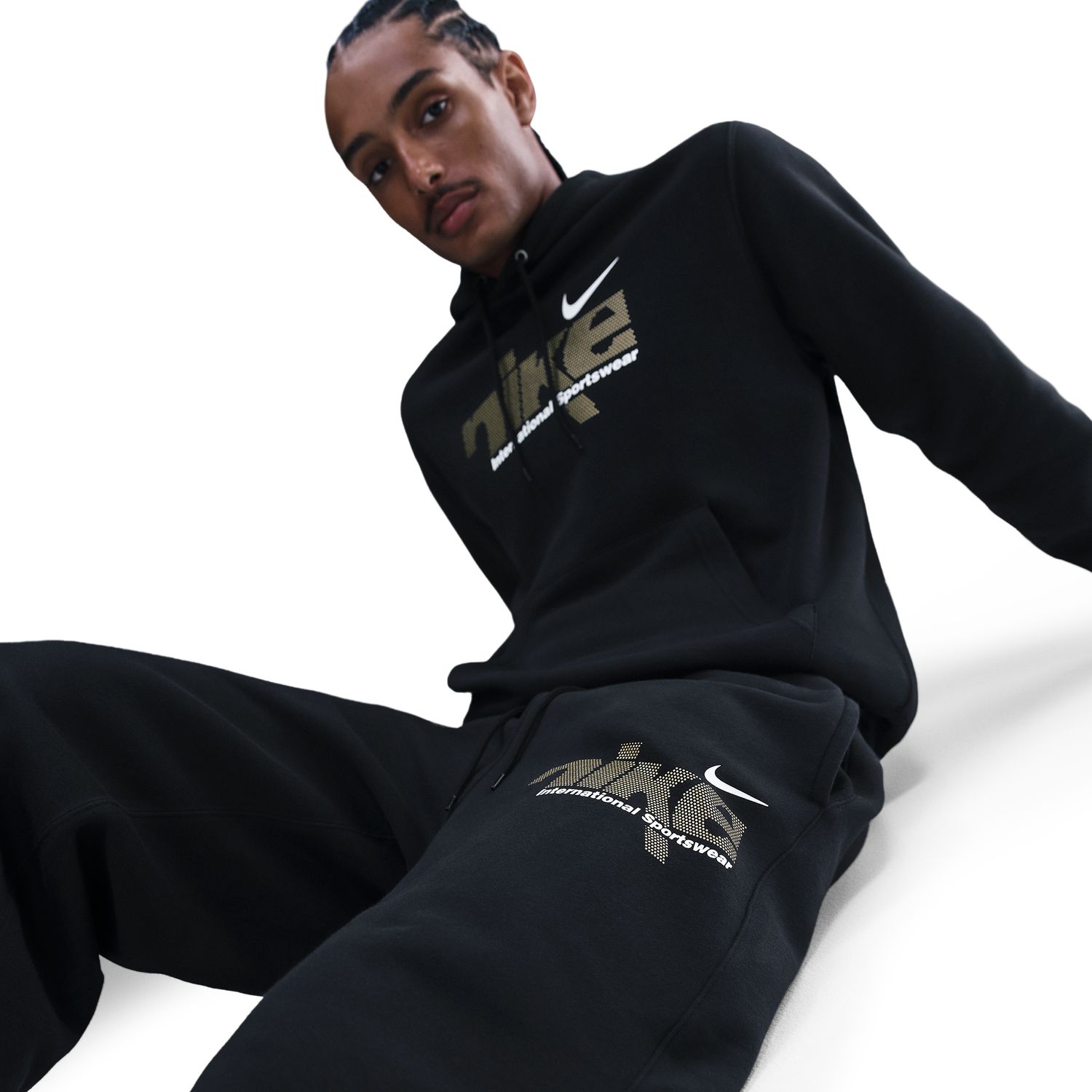 Calças de homem Sportswear Club Nike Preto-5