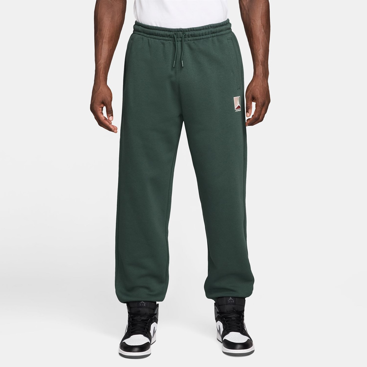 Calças de Homem Brooklyn Fleece Verde-1